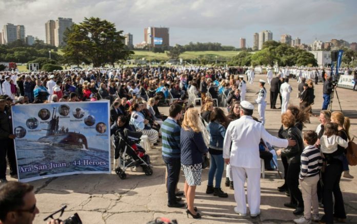 Claman para que siga la búsqueda del submarino argentino perdido hace un año