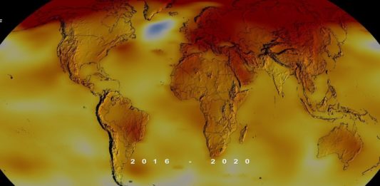 NASA: 2020 empató con 2016 como el año más cálido registrado