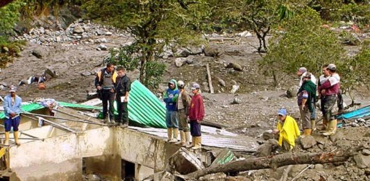 Lluvias dejan 13 muertos en pueblos de los Andes de Venezuela