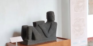 Hallazgo en Pátzcuaro una escultura chacmool revela secretos Prehispánicos