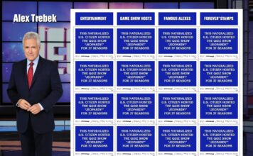 USPS rinde tributo al fallecido presentador de «Jeopardy», Alex Trebek, con un sello conmemorativo