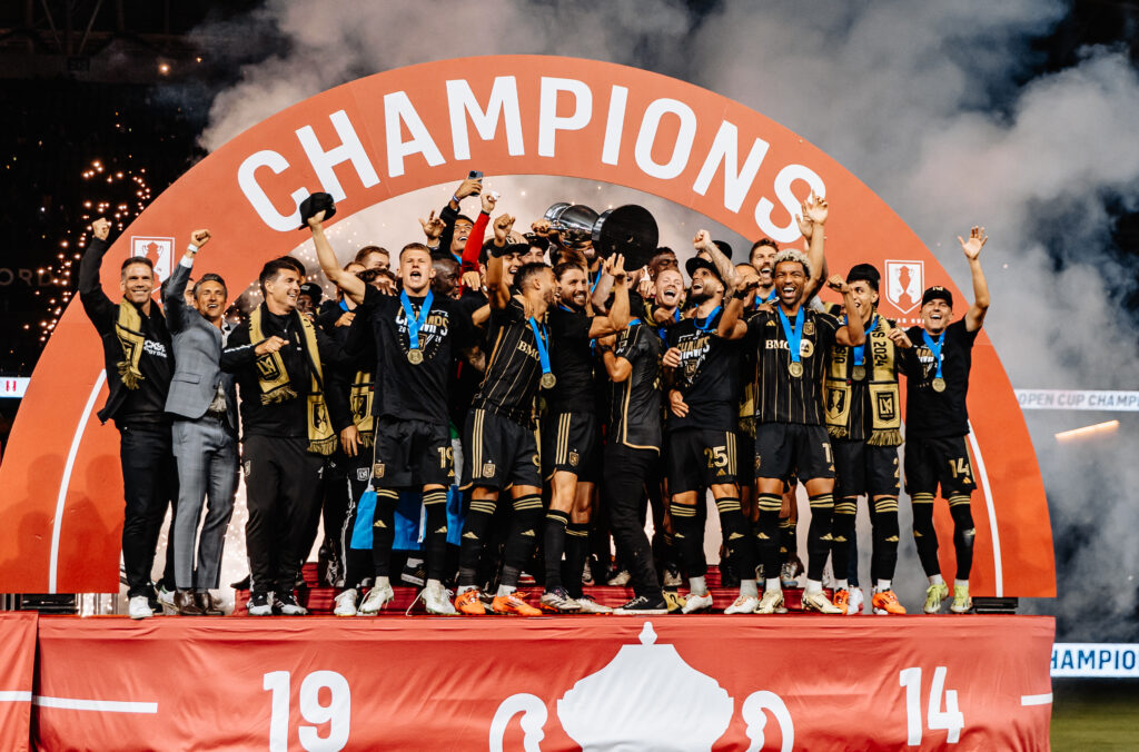 El LAFC gana su primer título de la Copa Abierta de Estados Unidos