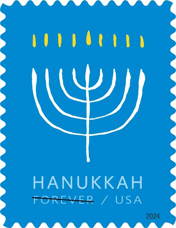 Nuevo sello de Hanukkah celebra la diversidad y la tradición en Estados Unidos