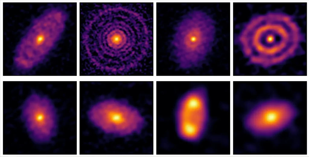 ALMA captura la formación de los planetas en entornos difíciles