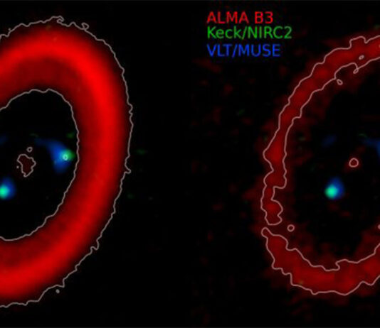 ALMA revela claves sobre la formación de planetas fuera de las órbitas conocidas