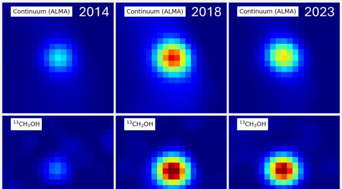 ALMA y la protoestrella B335 Un vistazo sin precedentes a la química de las estrellas en formación