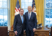 Edmundo González Urrutia se reúne con el presidente de Estados Unidos, Joe Biden