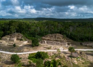 La antigua urbe maya de Ichkabal abrió sus puertas como zona arqueológica, en Quintana Roo. Foto CINAH Quintana Roo