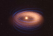 Científicos observan por primera vez la estructura del campo magnético en un disco protoplanetario