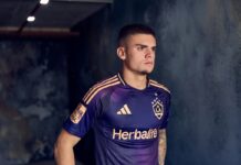 LA Galaxy presenta «RIZON», su nuevo uniforme de visitante para la temporada 2025