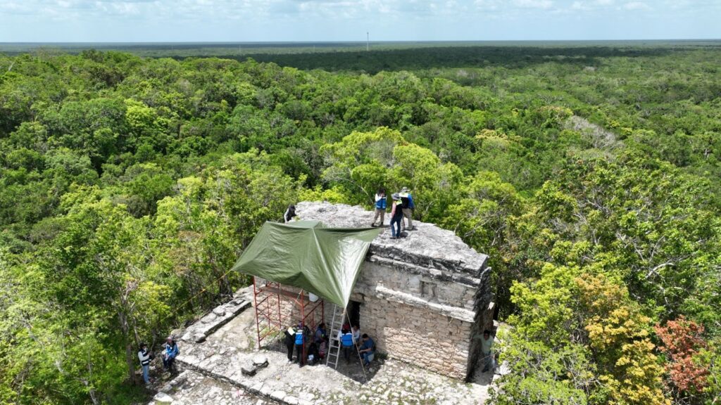 Preservando el legado maya - Nuevas técnicas de conservación en Cobá 